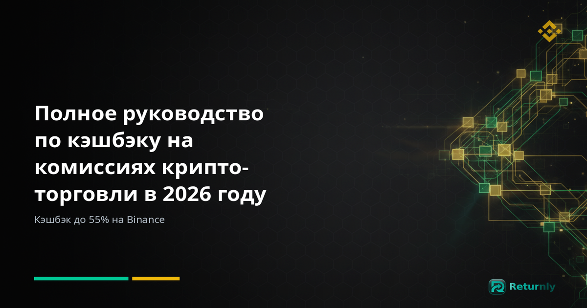 Полное руководство по кэшбэку на комиссиях крипто-торговли в 2026 году
